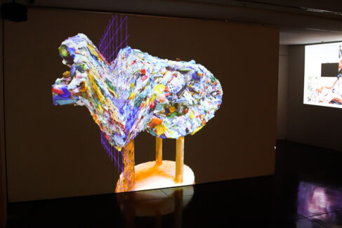 海廢塑料頭骨―其生成、流動與綿延 Ocean Waste Plastic Skull – A Generation, Fluidity and Duration